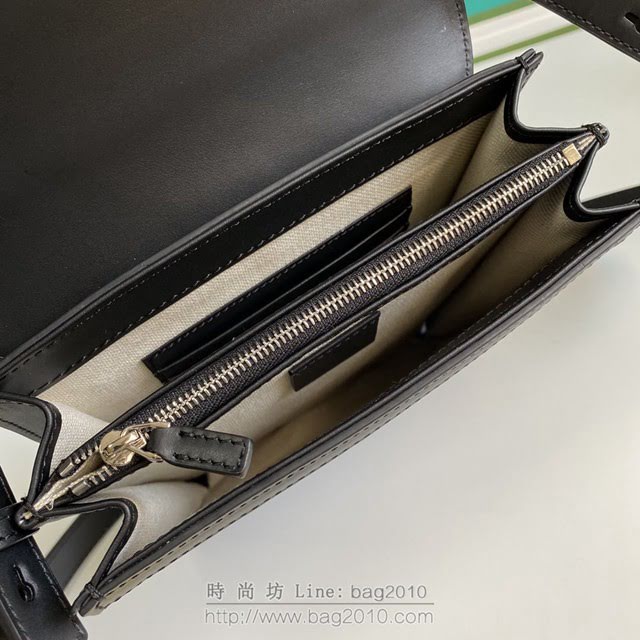 Gucci古馳包包 G家新款男包 款號:625782 古奇克壓皮手提斜挎包  gdj1224